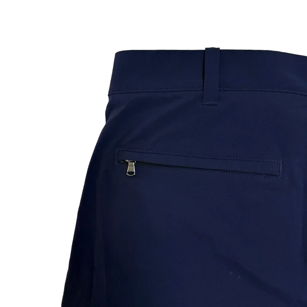 J Crew Mens Tech Golf Shorts 35 Navy Blue 9